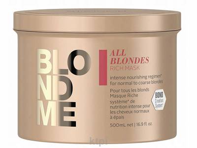 Schwarzkopf BlondMe All Blondes Maska Bogata 500ml