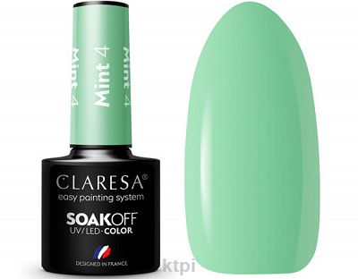 Claresa Lakier Hybrydowy 4 Mint 5 ml