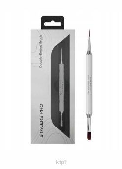 STALEKS Exclusive NBX-06/11 Pędzelek Dwustronny Do Żelu 11 mm i Liner 12 mm
