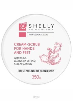 Shelly Krem-Peeling do Stóp z Mocznikiem, Algami i Olejem Arganowym 350 ml