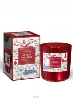 Bartek Candles Winter time Holiday Happiness Świeca zapachowa 150 g