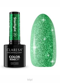 Claresa Lakier Hybrydowy UV/LED Starlight 20 5 g