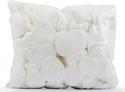 Płatki kosmetyczne Okrągłe Bawełniane 0,5 kg około 1200 sztuk