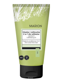 MARION MASKA ODŻYWKA 2W1 DO CIENKICH WŁOSÓW 150ML