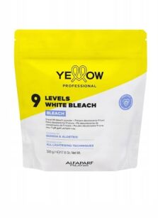 Yellow Professional Rozjaśniacz do Włosów 9 Tonów 500 g