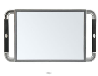 Prostokątne Lusterko Fryzjerskie 40x26 cm Srebrne