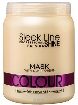 Stapiz Sleek Line Colour Maska Z Jedwabiem 1000 ml