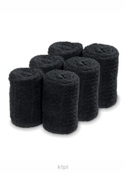 Sinelco Barburys Ręczniki Czarne 6 szt.