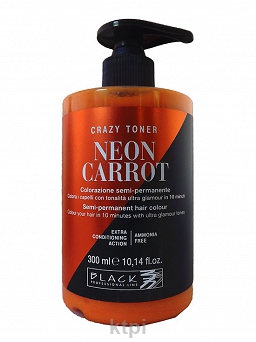 Black Crazy Toner Neon Carrot 300 ml