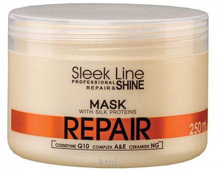 Stapiz Maska Sleek Line Repeair Z Jedwabiem 250 ml