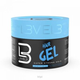 LEVEL3 L3VEL3 Hair Gel Żel do stylizacji włosów bardzo mocny 250 ml