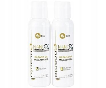 ENCANTO DO BRASIL NANOX BATAN OIL Zestaw do prostowania włosów 2x236ml