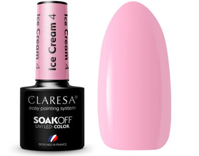 Claresa Lakier Hybrydowy 4 Ice Cream 5 ml