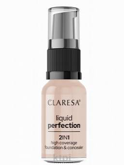 Claresa Liquid Perfection 2w1 Korektor Podkład 104