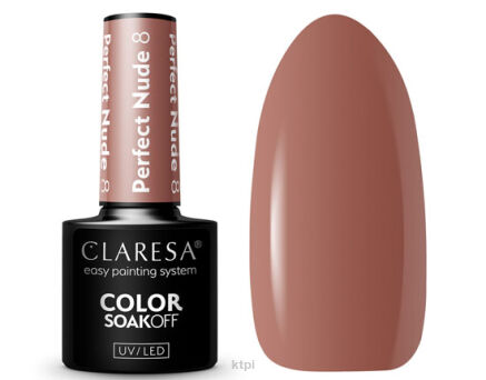 Claresa Lakier Hybrydowy 8 Perfect Nude 5 ml