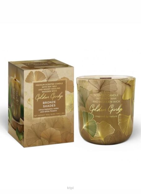 Bartek Candles Golden Ginko Bronze Shades Świeca 150 g