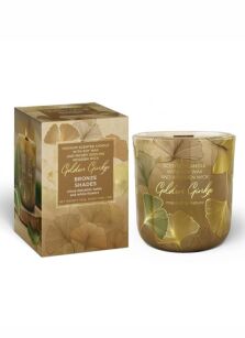 Bartek Candles Golden Ginko Bronze Shades Świeca zapachowa 150 g