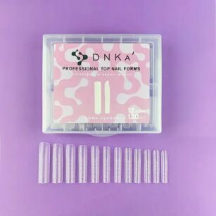 DNKA Professional Nail Forms Long Square 120 sztuk
