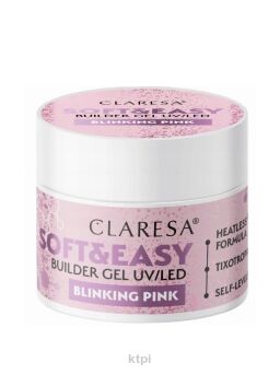 Claresa Soft Easy Żel Budujący Blinking Pink 45 g