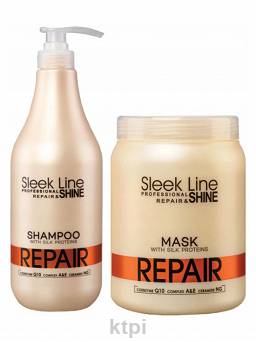 Stapiz Sleek Line Repair Jedwab Szampon + Maska