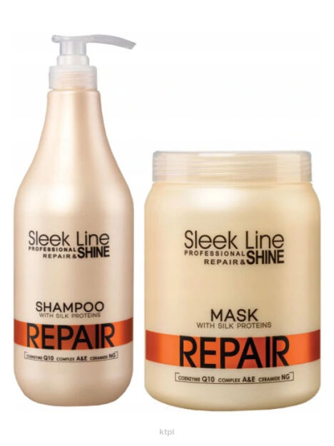 Stapiz Sleek Line Repair Jedwab Szampon + Maska