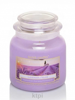 Bartek Candles Świeczka Lavender Fields 430 g