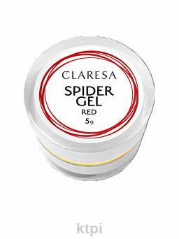 Claresa Spider Gel Żel do Zdobień Red 5g