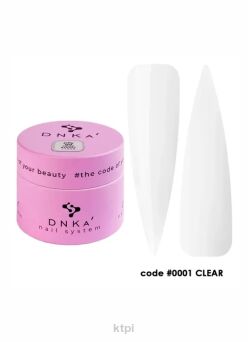 DNKA Builder Gel Żel Budujący do Paznokci Jelly Gel #0001 Clear 15g