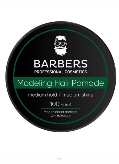 Barbers Medium Hold Pasta do Włosów Matowa Średni Chwyt 100 ml