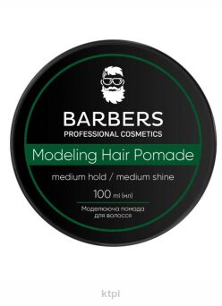 Barbers Medium Hold Pasta do Włosów Matowa Średni Chwyt 100 ml