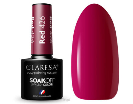 Claresa Lakier Hybrydowy 426 Red 5 ml