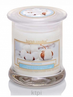 Bartek Candles Świeczka Wellness Beauty Cotton 260