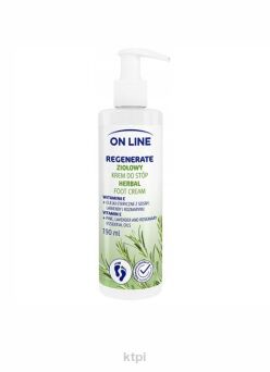 On Line Ziołowy Krem do stóp Regenerate 190ml