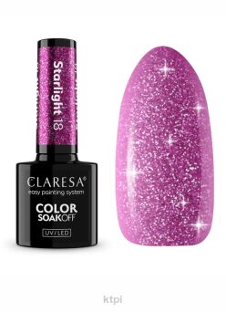 Claresa Lakier Hybrydowy UV/LED Starlight 18 5 g