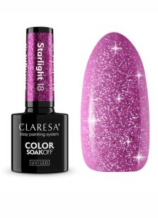 Claresa Lakier Hybrydowy UV/LED Starlight 18 5 g