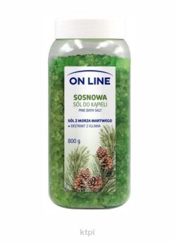 ON LINE sól do kąpieli sosna 800 g