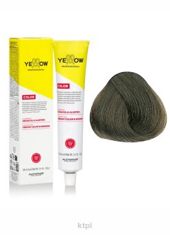 Yellow Professional Alfaparf  Color Permanent farba do włosów KOLOR 7.11 100 ml