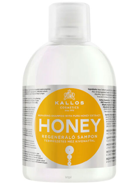Kallos KJMN Szampon Regenerujący Miód Honey 1000ml