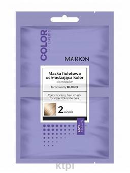 Marion Color Esperto Blond Maska fioletowa 2x20 ml