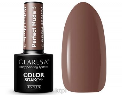 Claresa Lakier Hybrydowy 3 Perfect Nude 5 ml