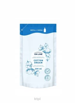 ON LINE Kremowe mydło 2w1 Cotton Dream Zapas 500 ml