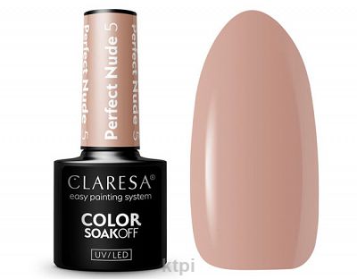 Claresa Lakier Hybrydowy 5 Perfect Nude 5 ml