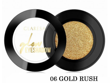 Claresa Glow Eyeshadow cień do powiek 06 Gold Rush 1,2 g