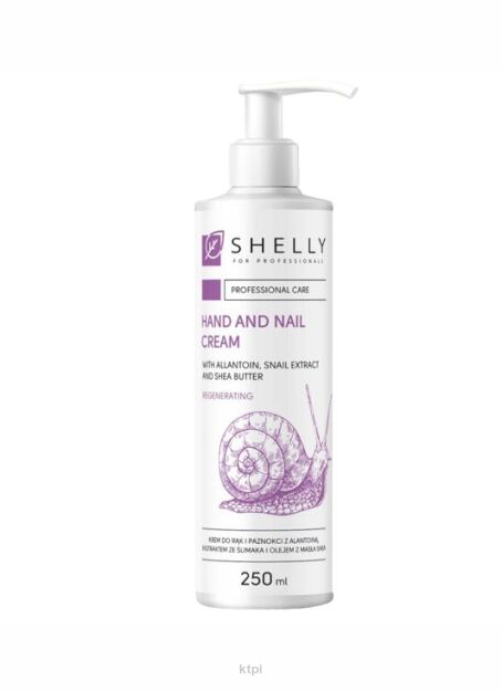 Shelly Krem do Rąk i Paznokci Alantoina, Śluz Ślimaka, Masło Shea 250 ml