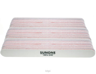 Sunone Pilnik biały prosty 180/240 50 sztuk