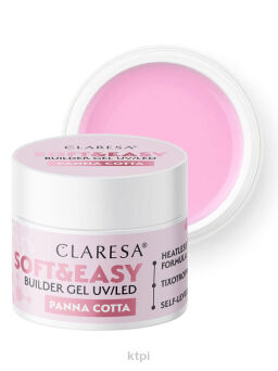 Claresa Soft Easy Żel Budujący Panna Cotta 90 g